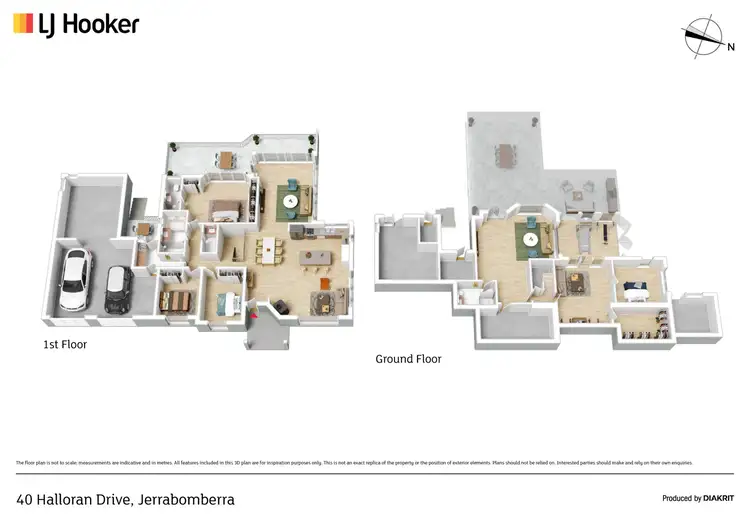 Floorplan of Homely house listing, 40 Halloran Drive, Jerrabomberra NSW 2619