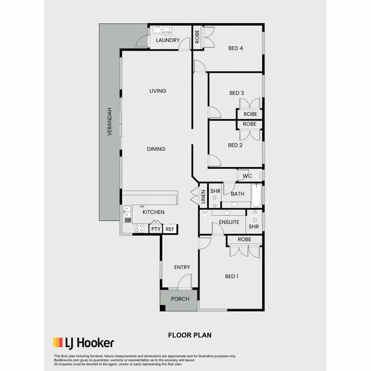 Floorplan of Homely house listing, 15 Davies Way, Broadwater WA 6280