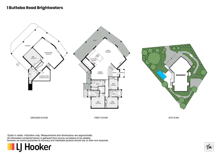 Floorplan of Homely house listing, 1 Buttaba Road, Brightwaters NSW 2264