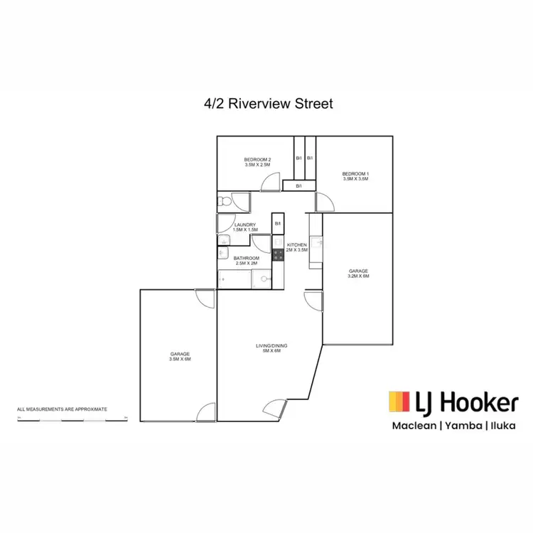 Floorplan of Homely unit listing, 4/2 Riverview Street, Iluka NSW 2466
