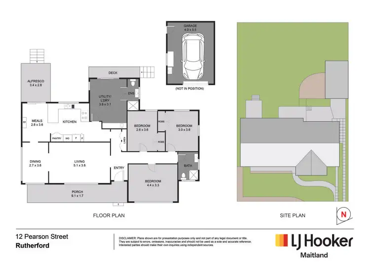 Floorplan of Homely house listing, 12 Pearson Street, Rutherford NSW 2320