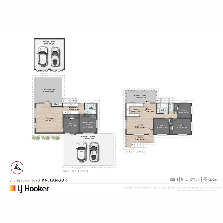 Floorplan of Homely house listing, 5 Sheaves Road, Kallangur QLD 4503