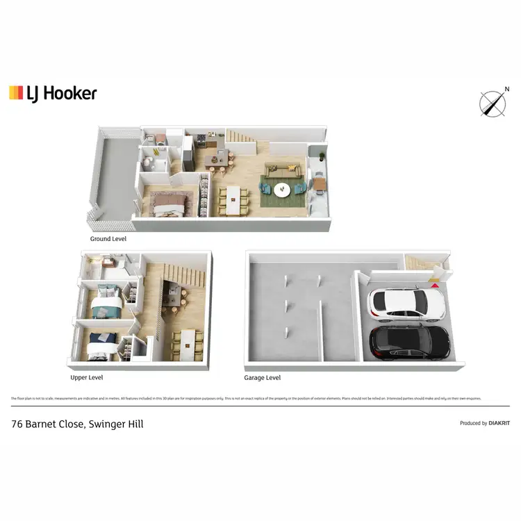 Floorplan of Homely house listing, 76 Barnet Close, Phillip ACT 2606