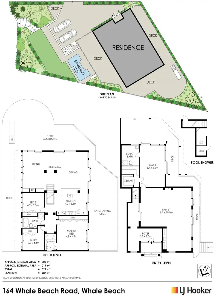 Floorplan of Homely house listing, 164 Whale Beach Road, Whale Beach NSW 2107