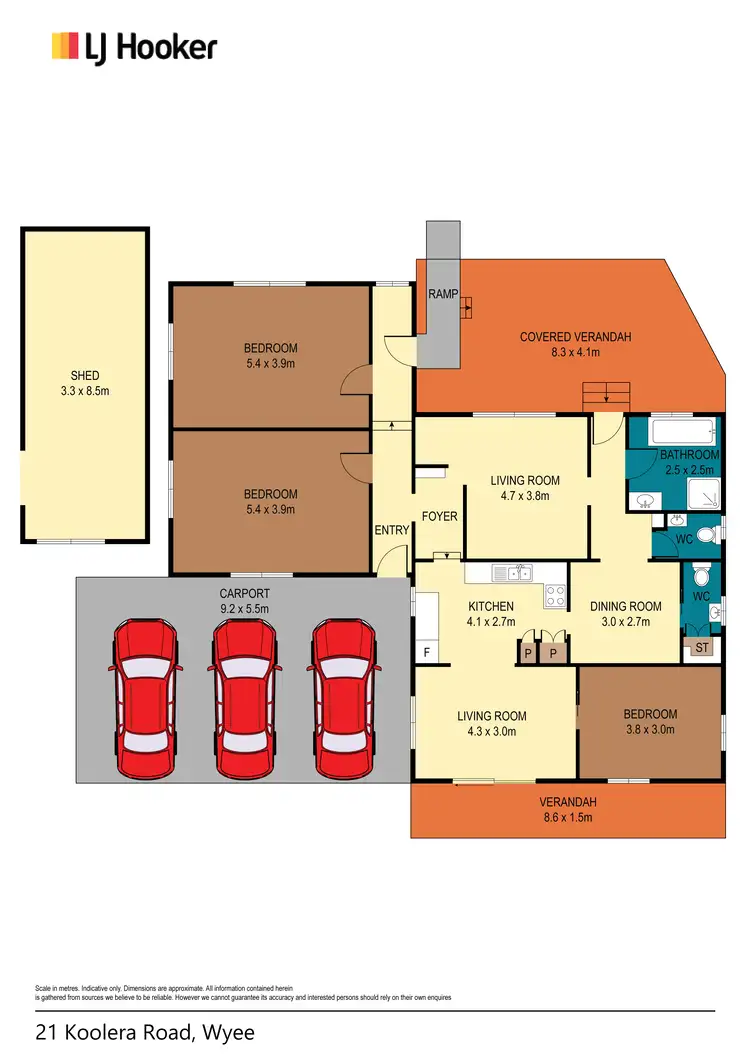 Floorplan of Homely house listing, 21 Koolera Road, Wyee NSW 2259