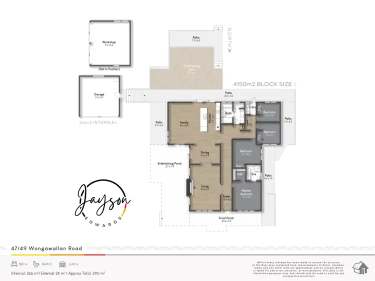 Floorplan of Homely house listing, 47-49 Wongawallan Road, Tamborine Mountain QLD 4272