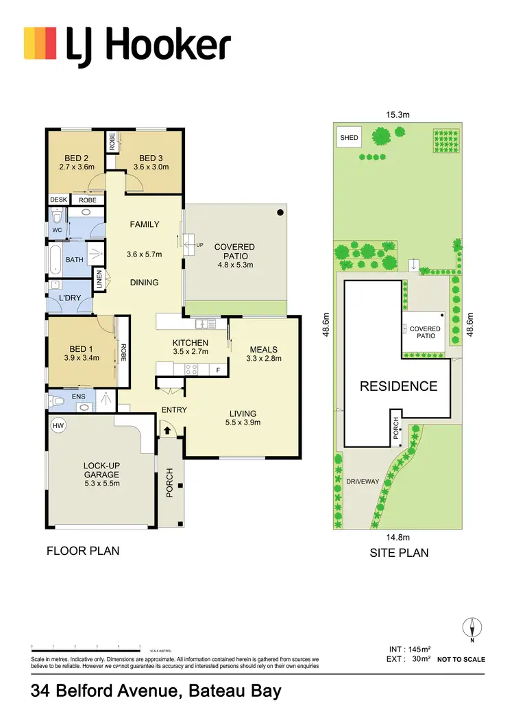 Floorplan of Homely house listing, 34 Belford Avenue, Bateau Bay NSW 2261