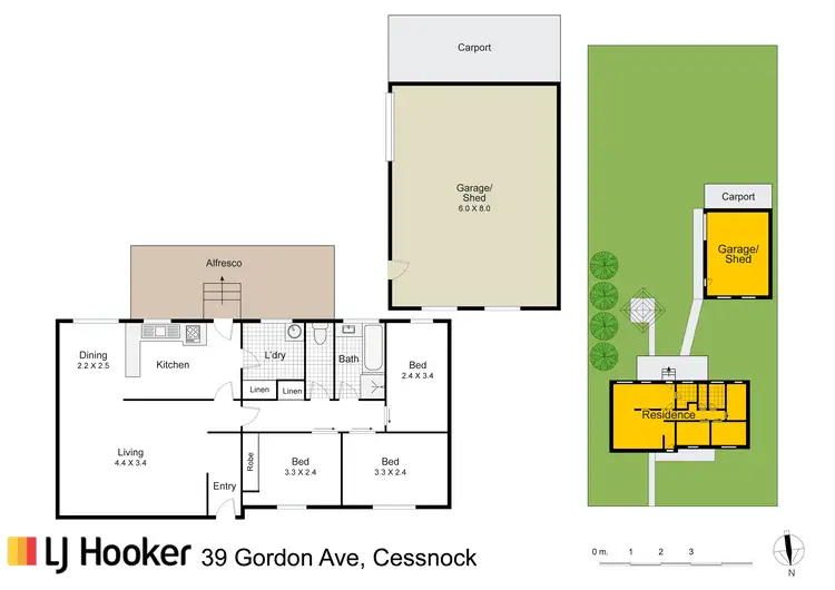 Floorplan of Homely house listing, 39 Gordon Avenue, Cessnock NSW 2325
