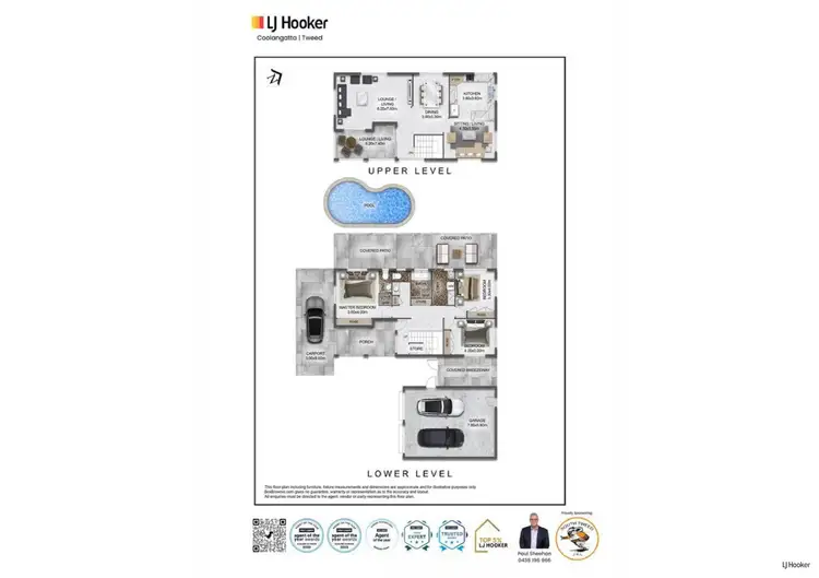Floorplan of Homely semi-detached listing, 2/103 Old Ferry Road, Banora Point NSW 2486