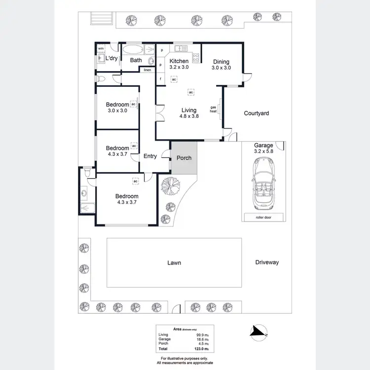 Floorplan of Homely house listing, 22 Hurstfield Terrace, Findon SA 5023