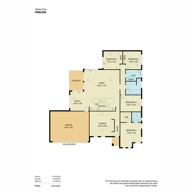 Floorplan of Homely house listing, 2 Becker Street, Freeling SA 5372