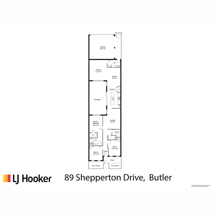 Floorplan of Homely house listing, 89 Shepperton Drive, Butler WA 6036