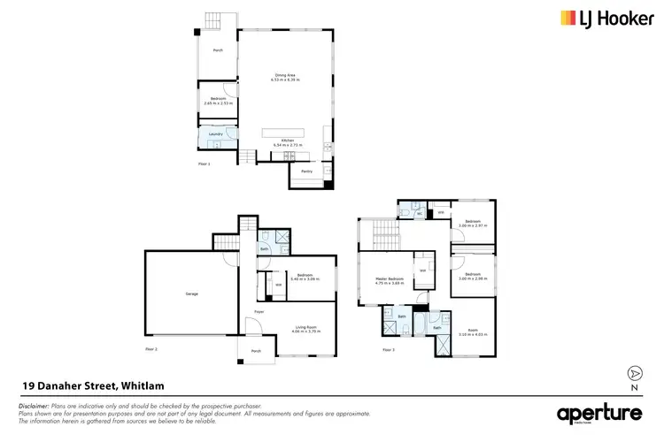Floorplan of Homely house listing, 19 Danaher Street, Whitlam ACT 2611