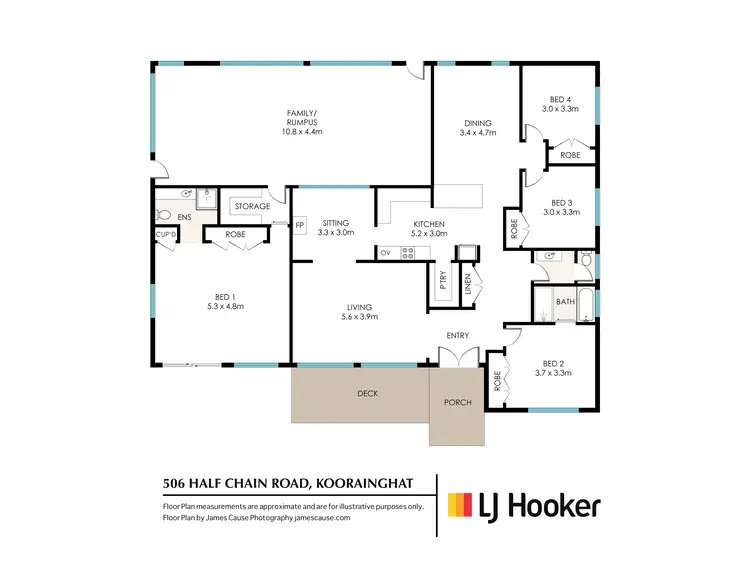 Floorplan of Homely rural property listing, 506 Half Chain Road, Koorainghat NSW 2430