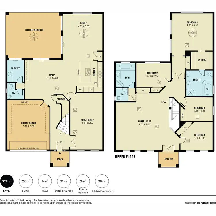 Floorplan of Homely house listing, 33 Lomond Circuit, Mawson Lakes SA 5095