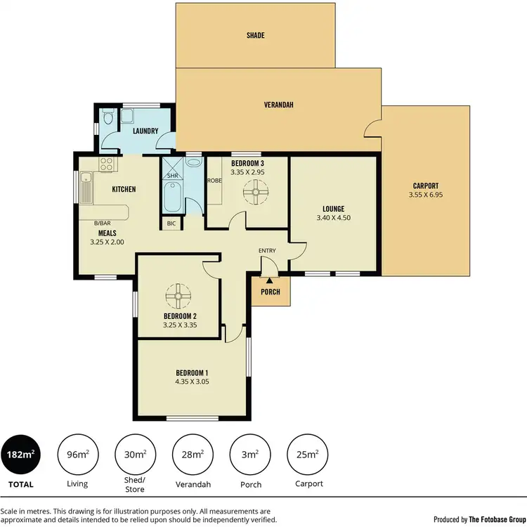 Floorplan of Homely house listing, 29 Fordingbridge Road, Davoren Park SA 5113