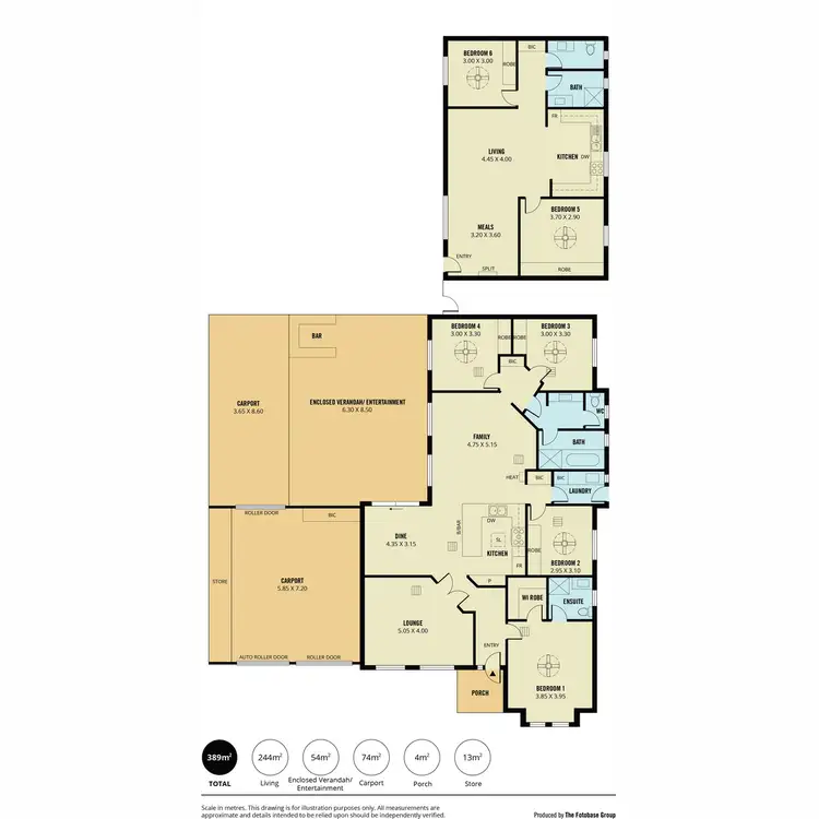 Floorplan of Homely house listing, 87 Barbados Drive, Seaford Rise SA 5169
