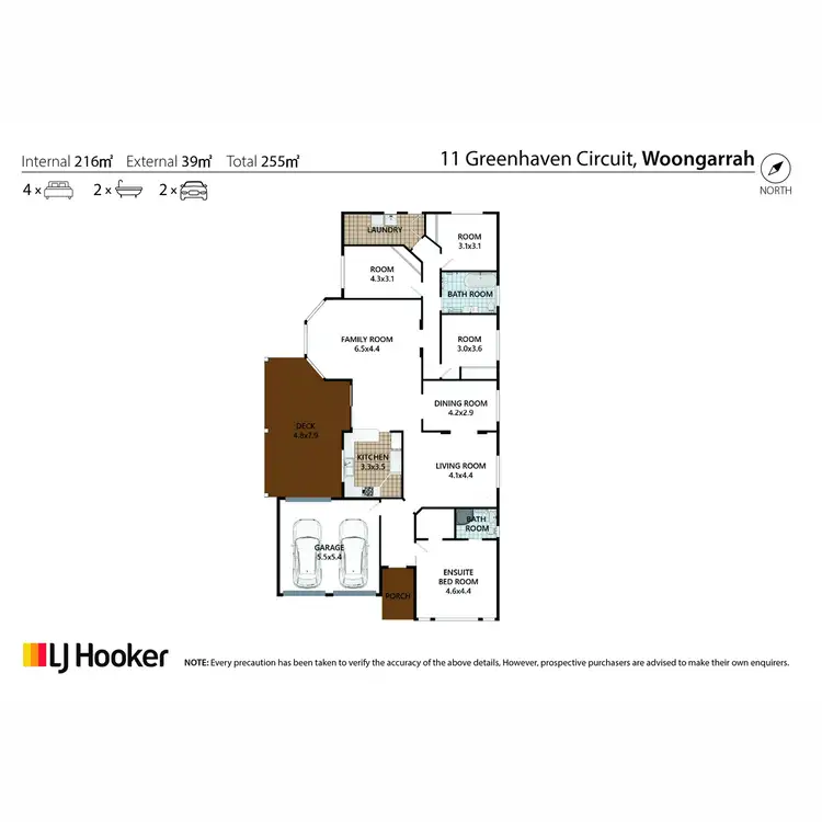 Floorplan of Homely house listing, 11 Greenhaven Circuit, Woongarrah NSW 2259