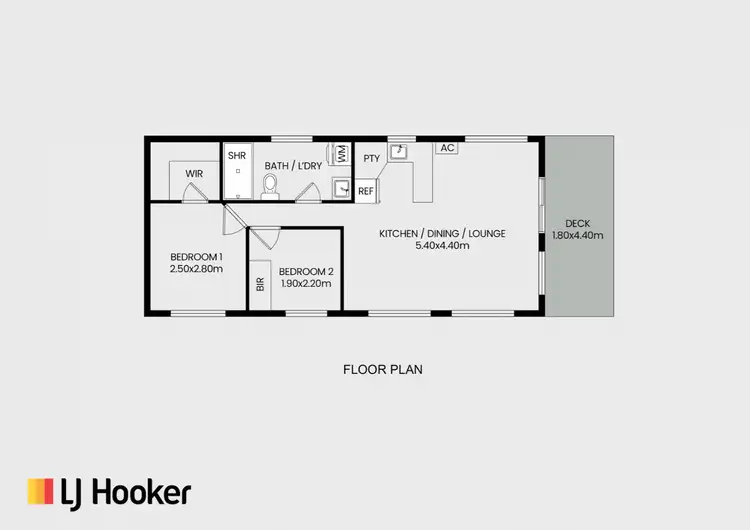 Floorplan of Homely unit listing, 87/62 Punt Road, Johnsonville VIC 3902