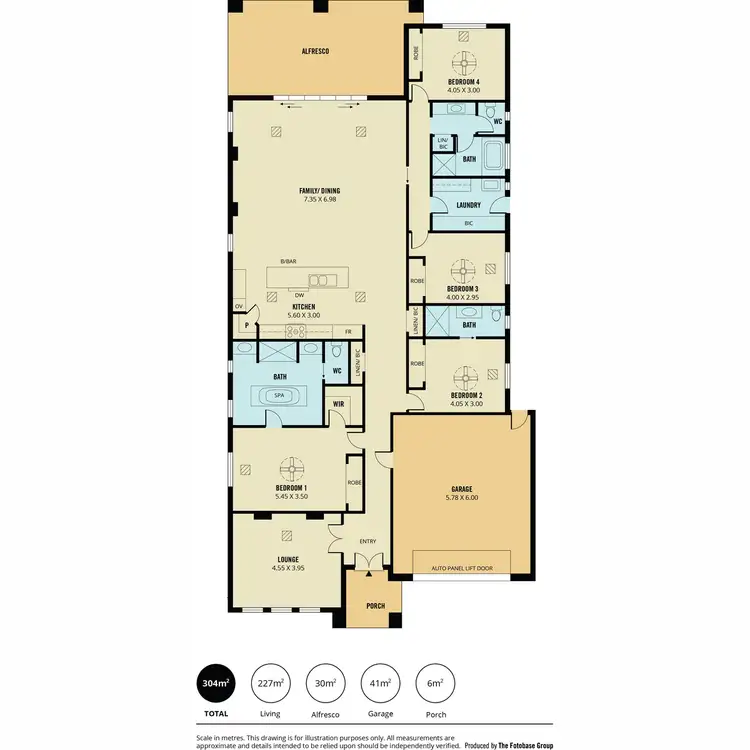 Floorplan of Homely house listing, 25 Nelson Crescent, Mawson Lakes SA 5095