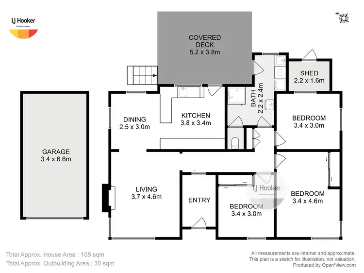 Floorplan of Homely house listing, 449 Brooker Highway, Derwent Park TAS 7009