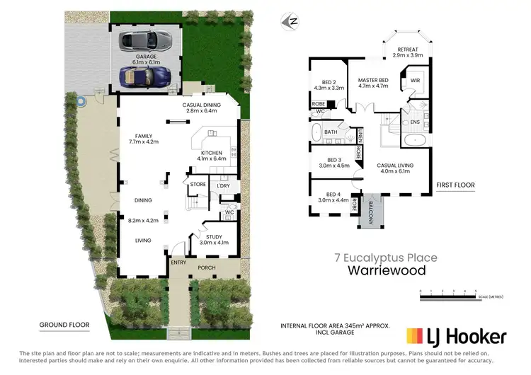 Floorplan of Homely house listing, 7 Eucalyptus Place, Warriewood NSW 2102