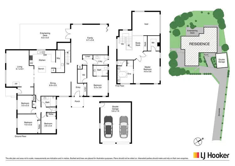 Floorplan of Homely house listing, 22 Payne Place, Fadden ACT 2904