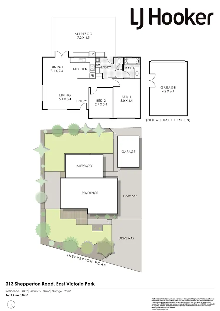 Floorplan of Homely house listing, 313 Shepperton Road, East Victoria Park WA 6101