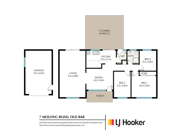 Floorplan of Homely house listing, 7 Molong Road, Old Bar NSW 2430