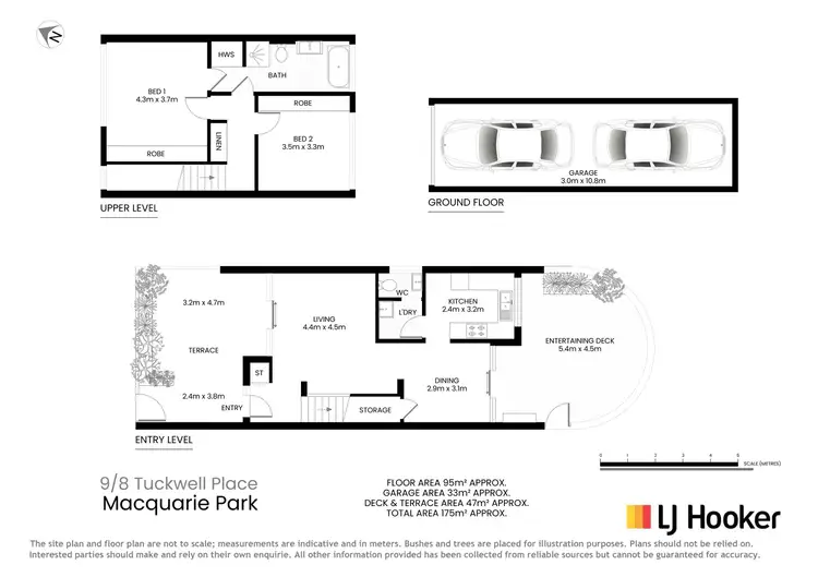 Floorplan of Homely townhouse listing, 9/8 Tuckwell Place, Macquarie Park NSW 2113