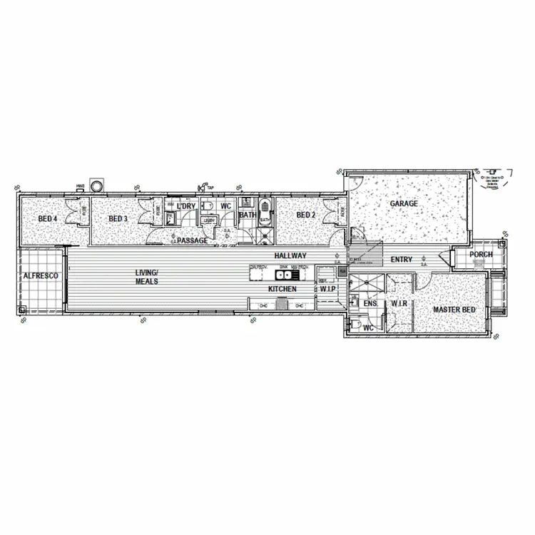 Floorplan of Homely house listing, 11 Overture Road, Strathtulloh VIC 3338