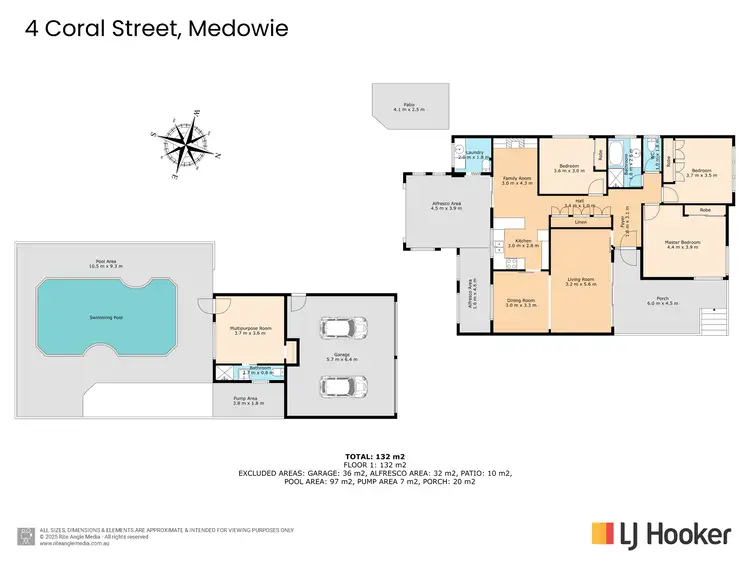 Floorplan of Homely house listing, 4 Coral Street, Medowie NSW 2318