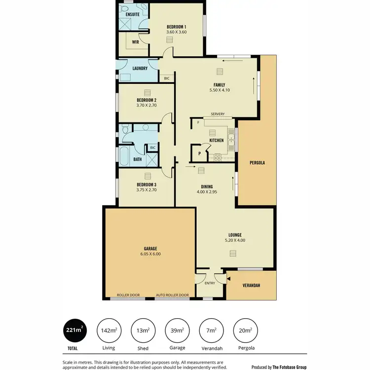Floorplan of Homely house listing, 8 Waratah Drive, Blakeview SA 5114