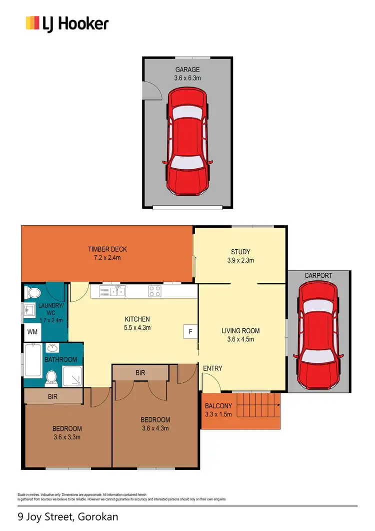 Floorplan of Homely house listing, 9 Joy Street, Gorokan NSW 2263