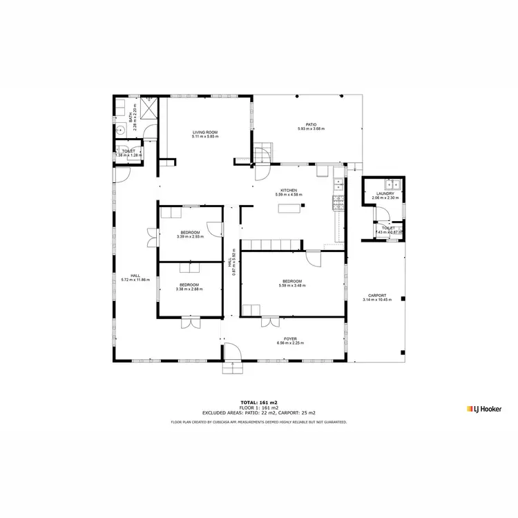 Floorplan of Homely house listing, 6 Molloy Street, Mareeba QLD 4880