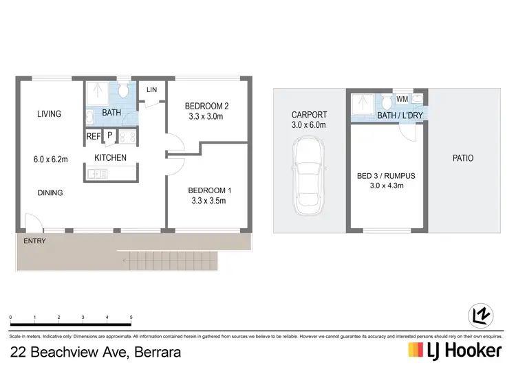 Floorplan of Homely house listing, 22 Beachview Avenue, Berrara NSW 2540