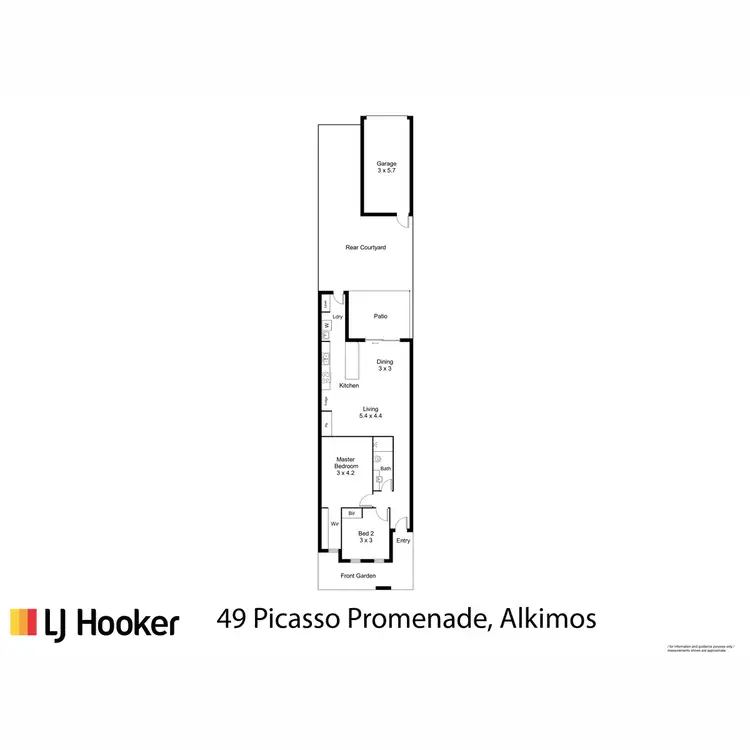 Floorplan of Homely house listing, 49 Picasso Promenade, Alkimos WA 6038
