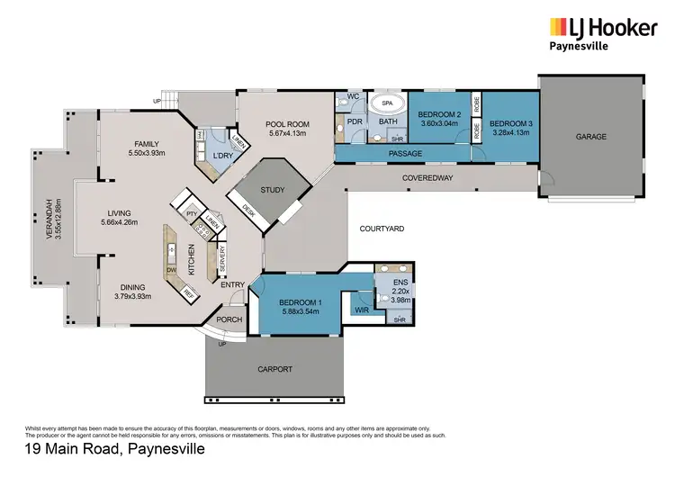 Floorplan of Homely house listing, 19 Main Road, Paynesville VIC 3880