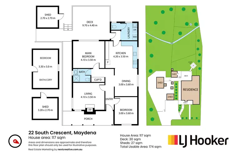 Floorplan of Homely house listing, 22 South Crescent, Maydena TAS 7140