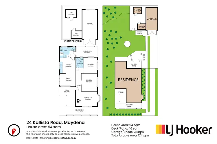 Floorplan of Homely house listing, 24 Kallista Road, Maydena TAS 7140