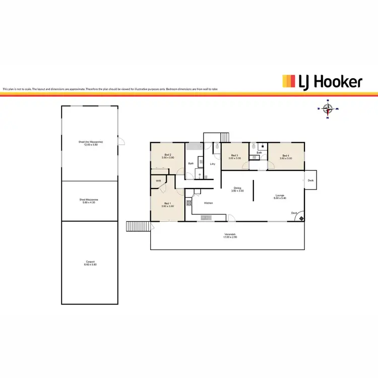 Floorplan of Homely house listing, 10b Firetail Avenue, Regency Downs QLD 4341