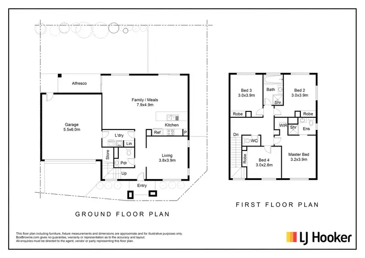 Floorplan of Homely house listing, 1 Overland Chase, Werribee VIC 3030