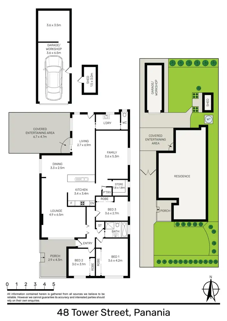 Floorplan of Homely house listing, 48 Tower Street, Panania NSW 2213