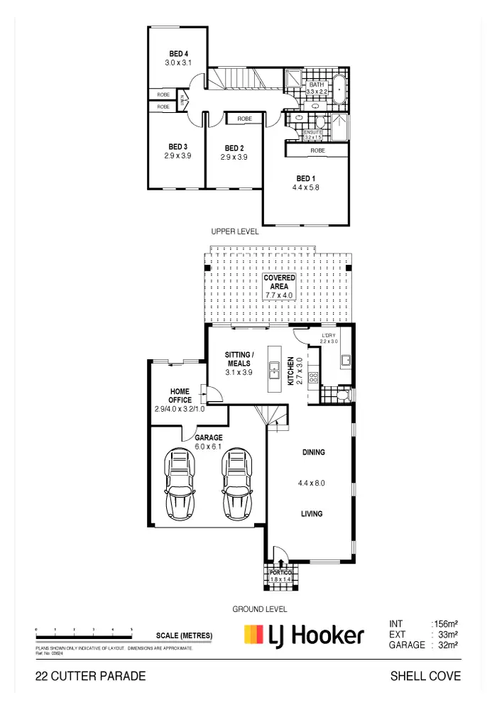 Floorplan of Homely house listing, 22 Cutter Parade, Shell Cove NSW 2529