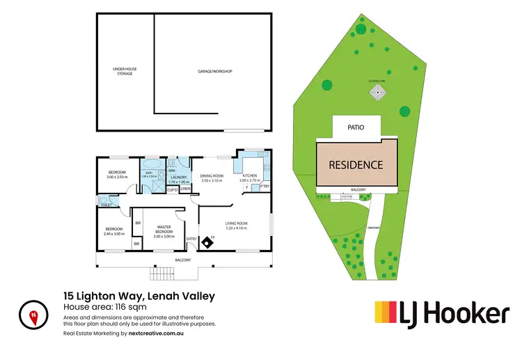 Floorplan of Homely house listing, 15 Lighton Way, Lenah Valley TAS 7008