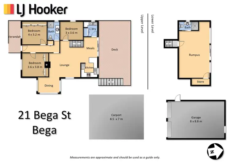 Floorplan of Homely house listing, 21 Bega Street, Bega NSW 2550