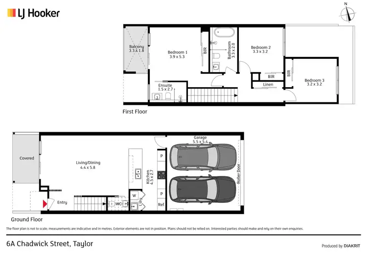Floorplan of Homely house listing, 6A Chadwick Street, Taylor ACT 2913