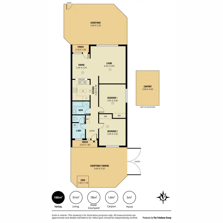 Floorplan of Homely unit listing, 5/3 Randolph Avenue, Fullarton SA 5063