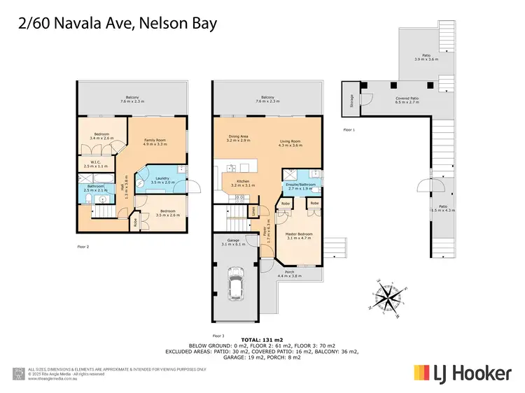 Floorplan of Homely house listing, 2/60 Navala Avenue, Nelson Bay NSW 2315