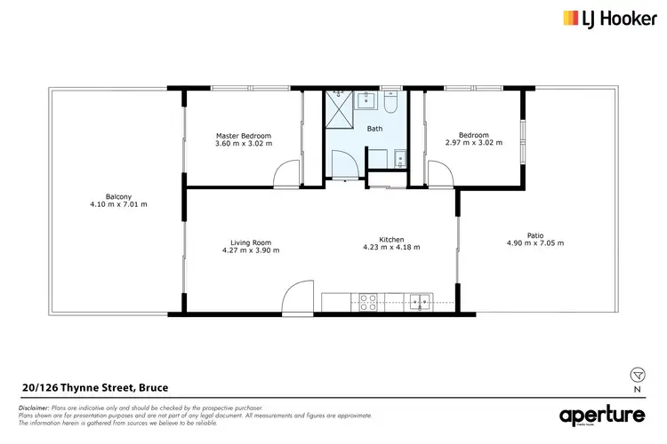 Floorplan of Homely unit listing, 20/126 Thynne Street, Bruce ACT 2617